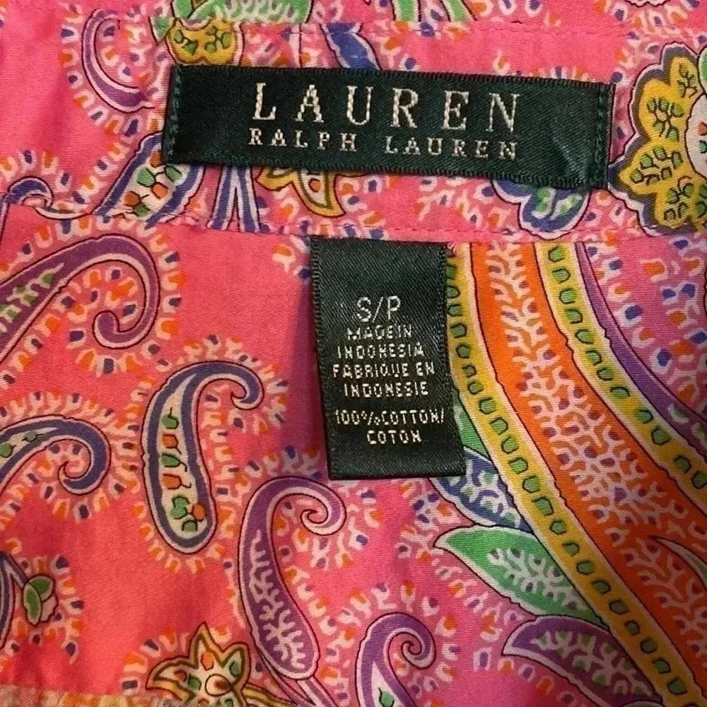 Lauren by Ralph Lauren spring button down - Picture 2 of 7